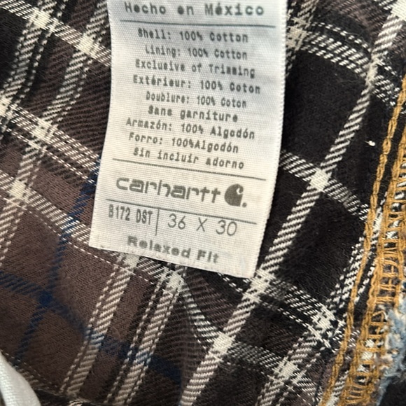 Men’s Carhartt Fleece Lined Jean - Picture 3 of 9